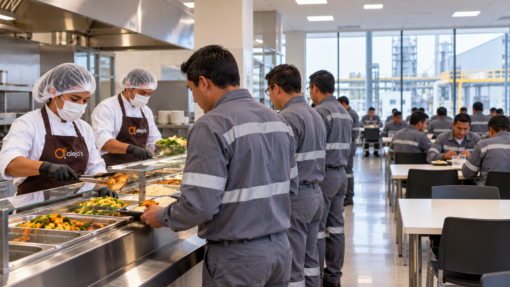 Comedores industriales: qué evaluar antes de contratar el servicio