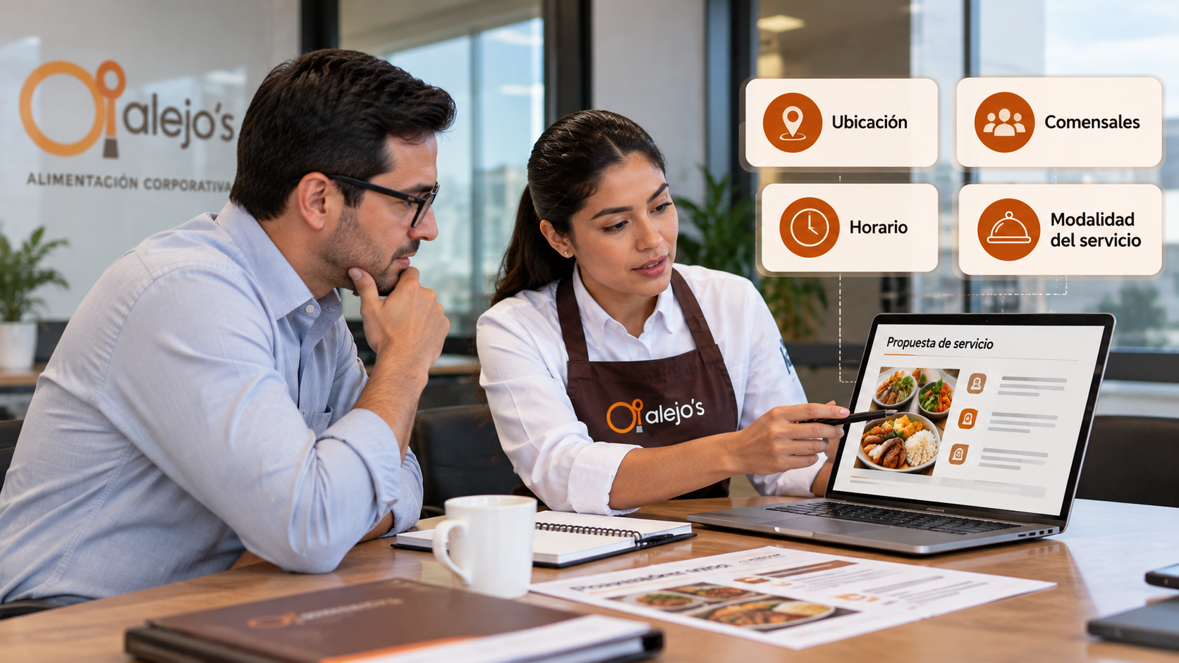Cómo solicitar una cotización de alimentación corporativa para tu empresa